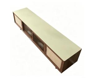 ComfyHarbor Tapis de table en PVC imperméable, résistant à l'huile et antidérapant pour meuble TV, buffet, table basse, résistant à la chaleur jusqu'à 100 °C, protecteur de bureau moderne et