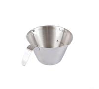 ComfyHarbor Tasse doseuse à expresso en acier inoxydable 304, avec échelle, pour une extraction précise du café, tasse en once, avec bec design, poignée ergonomique, pour brassage maison barista, 30