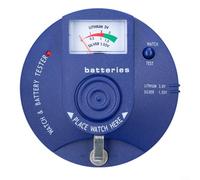ComfyHarbor Testeur de mouvement à quartz avec détection d'impulsion de batterie et analyseur de tension de pile bouton 1,5 V 3 V, corps résistant en ABS pour réparation et entretien de montre