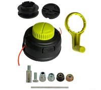 ComfyHarbor Tête de rechange pour tondeuse à gazon M8 x 1,25 T35 compatible avec P2009 RY15523A RY15523AVNM Plastique Installation rapide pour coupe d'herbe 12 x 12 x 10 cm