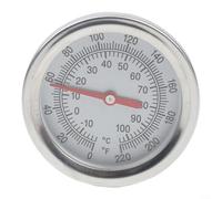 ComfyHarbor Thermomètre à compost avec sonde en acier inoxydable de 50 cm, jauge de sol pour le jardinage, affichage du cadran en degrés Celsius et Fahrenheit, résistant à l'humidité