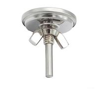 ComfyHarbor Thermomètre de barbecue en acier inoxydable, 45 mm, jauge de température de 100 à 300 °C pour Weber Spirits 200/300 Series E/S 210 220 et Q Series Gas modèles Q120 Q220 Q300