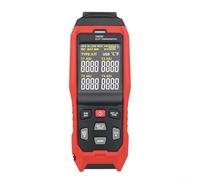 ComfyHarbor Thermomètre thermocouple numérique TA612C K/J/T à 4 canaux avec affichage couleur VA, enregistrement des données USB, alarme haute/basse, précision ± 0,2 %, plage de -200 °C à 1372 °C pour