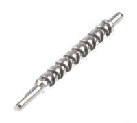 ComfyHarbor Tige torsadée en acier inoxydable pour moulinet de pêche électrique Daiwa 23 LeoBritz 300J - Accessoire de rechange argenté (broche demi-lune)