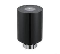 ComfyHarbor Vanne de radiateur thermostatique, pour contrôle CVC pour domotique, régulation précise du chauffage avec bouton pour une installation facile, noir #