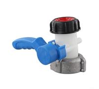 ComfyHarbor Vanne de réservoir d'eau 75 mmIBC - Adaptateur de sortie de contrôle du débit - Avec raccord pivotant - Pour système de stockage d'eau de pluie