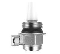 ComfyHarbor Vanne d'échappement automatique en laiton avec filetage extérieur pour radiateur dans les réseaux de chauffage et d'alimentation en eau avec 10 bars