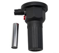 ComfyHarbor Ventilateur électrique portable pour barbecue, allume-feu portatif alimenté par batterie pour camping, pique-nique, barbecue, buse en acier inoxydable, outil de cuisson léger