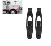 ComfyHarbor Verrou de capot en acier inoxydable pour Kenworth T300/T600/T800/W900, pour Peterbilt 357/367/377/378/388/389, remplace 23-13857 L56-0001 63011005A Noir