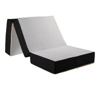 ComfyLine - Futon Matelas Pliant Une Personne 90 x 200 cm Mousse Orthopédique