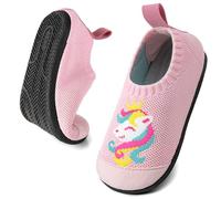 Comfyouth Pantoufles pour enfants garçons et filles - Respirantes - Antidérapantes - Pour la maternelle, Rose, 24/25 EU