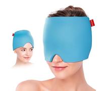 Comfytemp Masque Migraine Relief Cap, Masque de Glace et Céphalées | Mask Réutilisable, Headache Hat les Sinus et le Stress, Soulagement Des Maux De Tête, Fièvre, Yeux Gonflement
