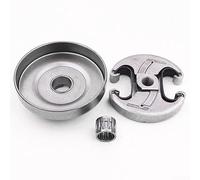 Comgooldool . 325 7T Kit de roulement de tambour d'embrayage pour tronçonneuse Husqvarna-455 460 Ranche-Chainsaw Remplace OEM 537291702 537110503 + Assemblage d'embrayage et roulement à aiguilles pour