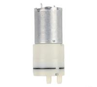 Comgooldool 370 Petite pompe à vide à double tête, pour inhalateurs d'oxygène et aération d'aquarium, pompe à air miniature 3-5 V et 6-12 V (6-12 V)