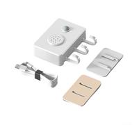 Comgooldool Alarme d'entrée sans fil avec rappel vocal, capteur intelligent sonore sonore pour supermarché, magasin, 20 messages d'accueil prédéfinis, installation magnétique ou suspendue, intrusion
