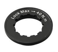 Comgooldool Anneau de verrouillage de frein à disque en alliage d'aluminium pour vélo de montagne Shimano-XTR XT-SLX, noir, 38 x 7,5 mm