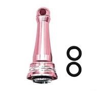 Comgooldool Barre d'équilibre de moulinet de pêche en alliage d'aluminium 47 mm pour Shimano-Stradic Nasci-Stella Vanford-CI4 Série 2000-5000, arbre de bobine double couleur CNC avec 2 anneaux gris