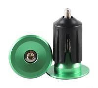 Comgooldool Bouchons d'extrémité de guidon de vélo en alliage d'aluminium pour barres de VTT de 22 à 24 mm, extrémités de barre de verrouillage légères avec ajustement sûr, faciles à installer, noir