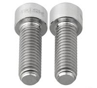 Comgooldool Boulon de serrage de manivelle pour Shimano-ULTEGRA-HollowTech, M6 x 18 mm en alliage de titane, boulons de fixation pour bras de manivelle noir et doré arc-en-ciel pour composants de vélo