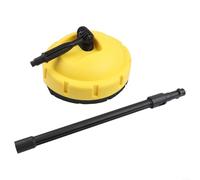 Comgooldool Brosse rotative pour nettoyeur haute pression - 25 x 25 x 45 cm - Buse de nettoyage des sols pour manche ergonomique - Construction ABS - Pour la plupart des nettoyeurs à pression de