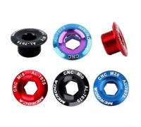 Comgooldool Capuchon de fixation pour pédalier de vélo de route M19/M20 pour SLX M4000 M590 et PROWHEEL Plateau creux FC-4500 FC-5600 pour IXF-LEBYCLE en alliage d'aluminium CNC (M20 couleur