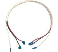 Comgooldool Connecteur de compresseur d'air en cuivre pur - Design ignifuge pour Midea - Pour systèmes de refroidissement Haier - 1 à 5 pour HP - 44 cm - Plastique dur blanc pour port (3-5 CV)
