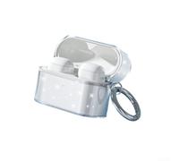 Comgooldool Coque en silicone pour casque Sony WF-1000XM6, corps intégral pour les ions contre les rayures et les chutes, accès facile aux commandes pour le bureau et la salle de sport - Paillettes