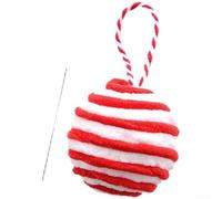 Comgooldool Décoration de sapin de Noël en tissu doux au toucher 31 x 11 cm
