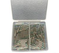 Comgooldool DT Connector Contact-Kit pour Taille 16, 30 Paires de Cosses en Cuivre Compatible avec Fils 14-20 AWG, Contacts Rayure Verte pour Connecteurs Série HD30/HDP20/DT