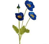 Comgooldool Faux tiges de fleurs recouvertes de velours 8 cm