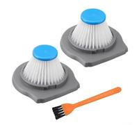 Comgooldool Filtre de rechange pour aspirateur à main BLACK-DECKER HLVC315J10 HLVC315B10, pour la série Advanced Clean Reviva, capture efficace de la poussière, construction en plastique et papier