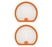 Comgooldool Filtres blancs réutilisables pour nettoyeur sans fil UWANT V500 | Design lavable, séchage rapide, lot de 2, capture la poussière fine, maintient la puissance d'aspiration