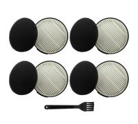 Comgooldool Iris Ohyama CFTS72 Kit de filtres de rechange pour aspirateur avec filtre HEPA et éponge pour SCD-120P, SCD-121P, SCD-181P, SCD-184P, brosse de nettoyage incluse