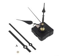 Comgooldool Kit de mécanisme d'horloge murale à mouvement à quartz - Tige de 20 mm - Hauteur du filetage : 11,7 mm - Comprend une horloge pour panneaux de 5 à 9 mm - Pièces de réparation d'horlogerie