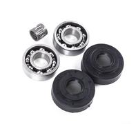 Comgooldool Kit de roulement de vilebrequin et joint d'huile pour tronçonneuse Husqvarna-340 345 350 346XP, Jonsered-2141 2145 2150, remplace 503932302, avec roulement à aiguilles et joints