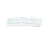 Comgooldool Leifheit Lot de 6 housses d'essuyage de rechange pour lave-vitres M, 27,5 x 6,8 cm, en microfibre avec fibres absorbantes flexibles et poils spéciaux pour cadres, lavable à 40 °C