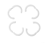 Comgooldool Lot de 10 anneaux segmentés en acier inoxydable pour tuyau ondulé solaire DN16 DN20 DN25 DN32, raccords d'étanchéité avec écrous de raccordement pour installation du système énergétique