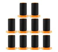 Comgooldool Lot de 10 filtres à poussière de rechange pour aspirateur Deerma DX700 Pro, accessoires compatibles avec filtration et construction efficaces de la poussière, installation facile pour le