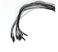 Comgooldool Lot de 10 interrupteurs de proximité magnétiques cylindriques en plastique scellés - Distance de détection 6 x 30 mm - Étanchéité IP68 - Sans type - Pour automatisation industrielle et