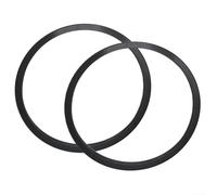 Comgooldool Lot de 2 joints de tête de filtre pour Hayward CX250F, C250, pour filtres de piscine Star-Clear - Pièce de rechange en caoutchouc HAY-051-1757 - 21,4 cm - Noir