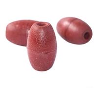 Comgooldool Lot de 20 bouées flottantes en corde pour la pêche, flotteurs en eau profonde avec boule flottante perforée, flottabilité légère en PVC haute densité pour réservoirs de lacs marins