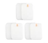 Comgooldool Lot de 3 filtres en mousse pour Shark-Navigator Pet Plus NV150 NV251 NV255 ZU62 ZU62C, remplace la pièce 1239FT60, blanc lavable pré-moteur pour aspirateurs verticaux