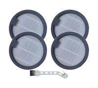 Comgooldool Lot de 4 filtres HEPA lavables et réutilisables pour aspirateur Dreame H12 Dual-M12, M12S, M13, capture la poussière fine pour maintenir des sols propres et hygiéniques, facile à installer