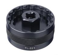 Comgooldool Outil de démontage de pédalier en alliage d'aluminium 5 en 1, pour 44 mm BBR-60 FSA-386 DUB16T BB-R9100 ouille de précision pour VTT et vélo de route, filetage intégré BB