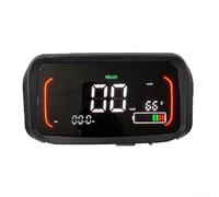 Comgooldool Panneau de contrôle LCD pour vélo électrique et scooter, prise en charge 48 V-72 V, vitesse maximale de 199 km/h, interface 9 broches avec phare et clignotant (affichage+support NGT-+