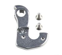 Comgooldool Patte de dérailleur arrière en alliage d'aluminium pour Orbea-MX 20 (2014-2018), remplace la pièce 15430044, support de dérailleur de vélo argenté avec vis pour une installation facile