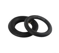 Comgooldool Pneu gonflable 10 x 2.0 et chambre à air pour scooter électrique, kit de remplacement de pneu en caoutchouc épais pour roues de 25,4 cm, accessoires de sport en plein air, noir