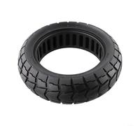 Comgooldool Pneu tout-terrain solide 10 x 2,75-6,5 10 pouces 70/65-6,5 roue en caoutchouc résistant à l'usure pour scooter électrique, voiture d'équilibre, utilisation terrestre privée, noir