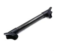 Comgooldool Support de guidon léger en fibre de carbone pour guidon de vélo Brompton Support pour téléphone chronomètre Phare Accessoire pour les trajets et les promenades Noir