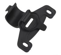 Comgooldool Support de pompe à vélo pour mini gonfleur - Support de montage en nylon avec attache de câble - Convient aux pompes de 20 mm de diamètre - Clip universel ou porte-bidon - Noir